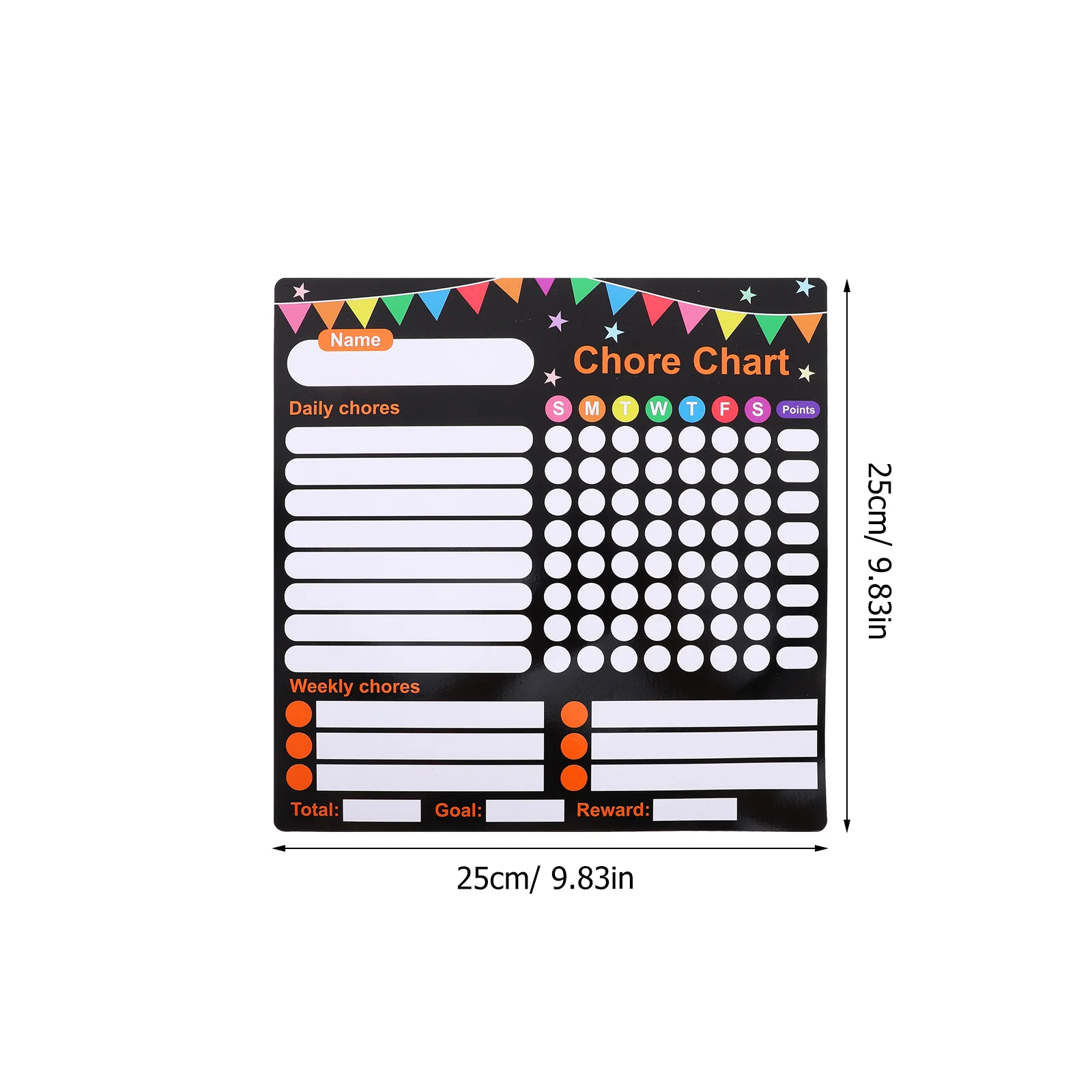 Imagem -05 - Planejador Semanal Magnetic Schedule Chart Chores Chart For Kids to do Schedule Board Router Criança Pcs