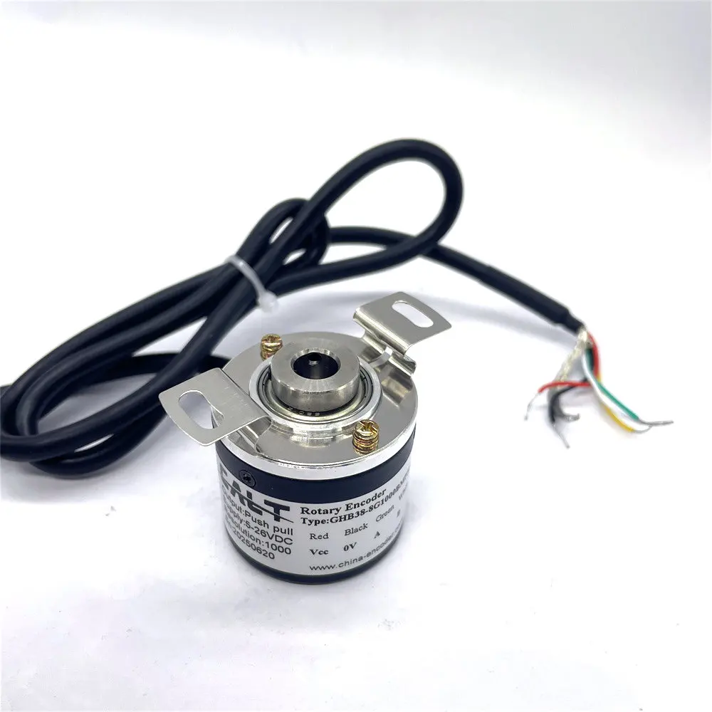 

Hot Seller GHB38-8G1000BMP526 8MM Semi-hollow Shaft Encoder 1000PPR