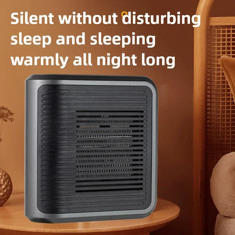 Mini 2nd Gear Heater 800W Bathroom Heating Wall-mounted Heater Multi-functional Touch Hot Fan Can Be Timed EU US PTC Heater