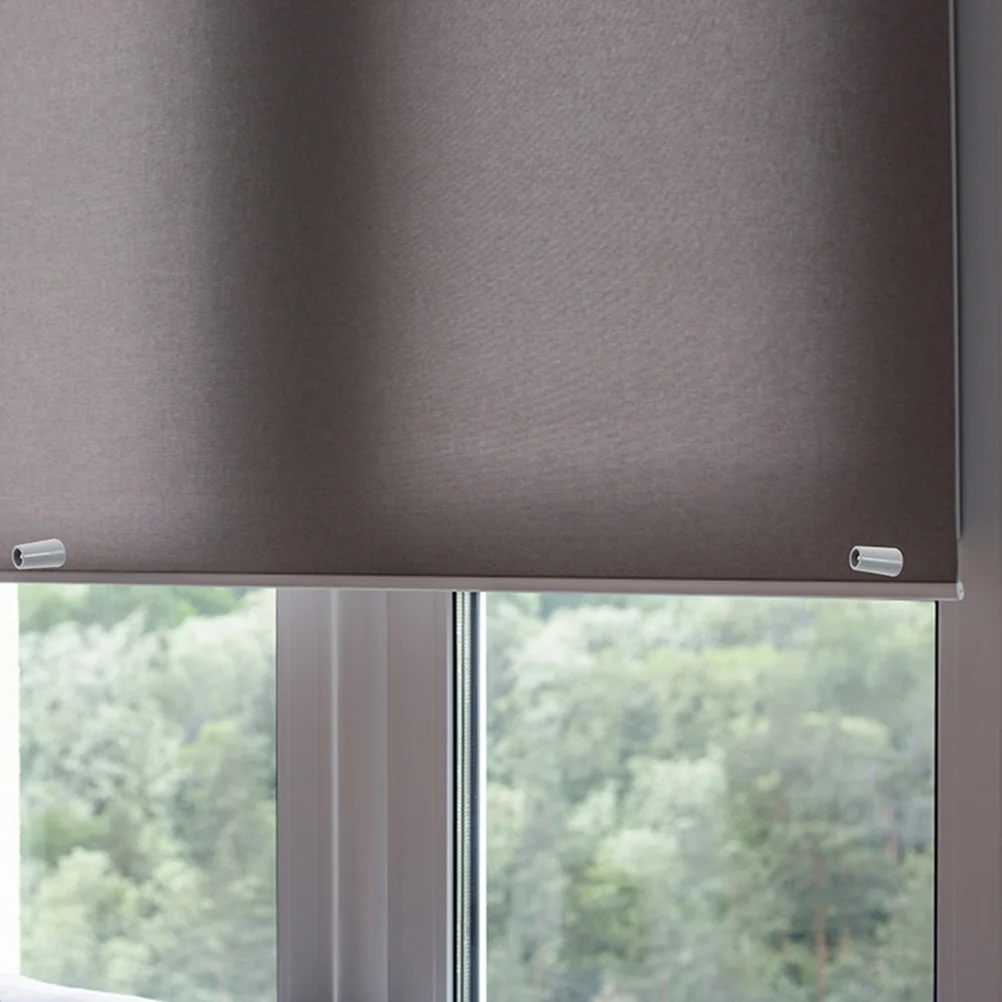 

2Pcs Window Blind Stopper White Smooth Surface Replacement Rollers Stop Buffer Shutter Repair Kit Blind Accessories