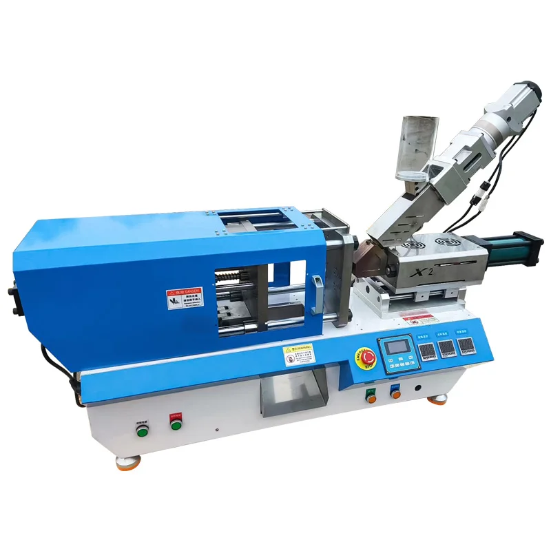 220V/110V 35g Horizontal Electric Injection Molding Machine 16T Injection Molding Machine Plastic USB Head Molding Machine