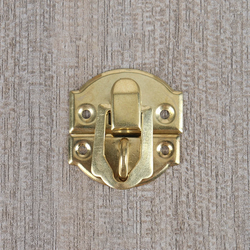 

30 Pcs Box Hasp Latch Retro Jewelry Cabinet Door Catch Small Lock Buckle Decor Hardware Cabinet Hasp For Jewelry Box