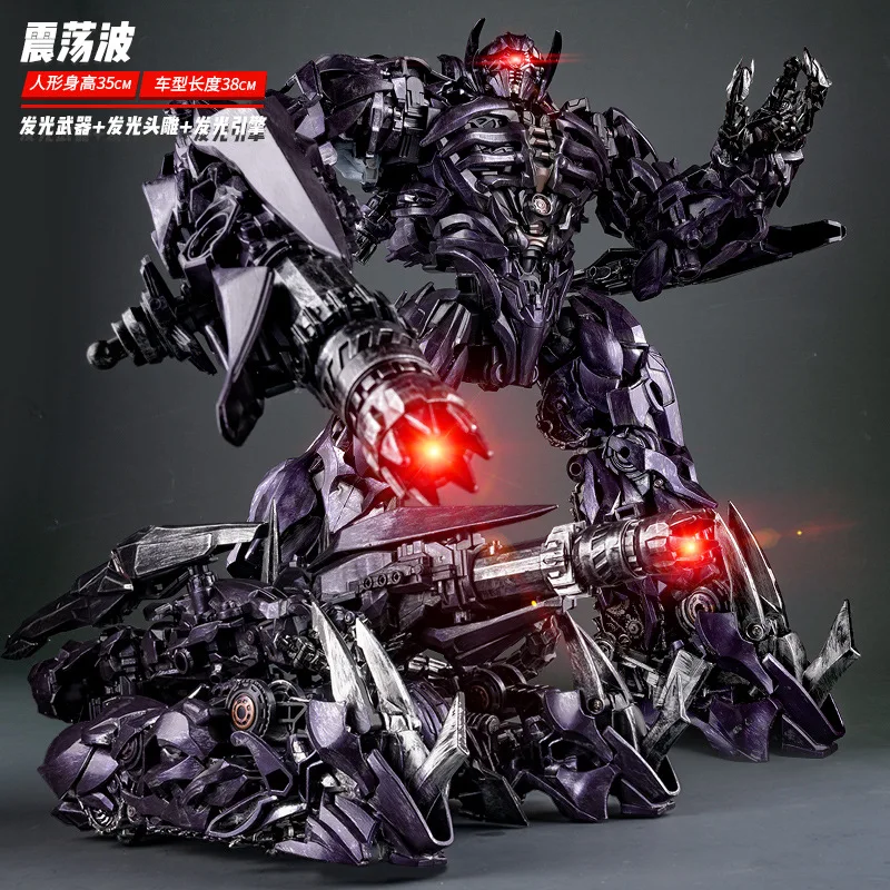 

Transformation Anime Character Robot Black Mamba Shockwave Desktop Toys Gifts Alloy Deformation Machine Transformers