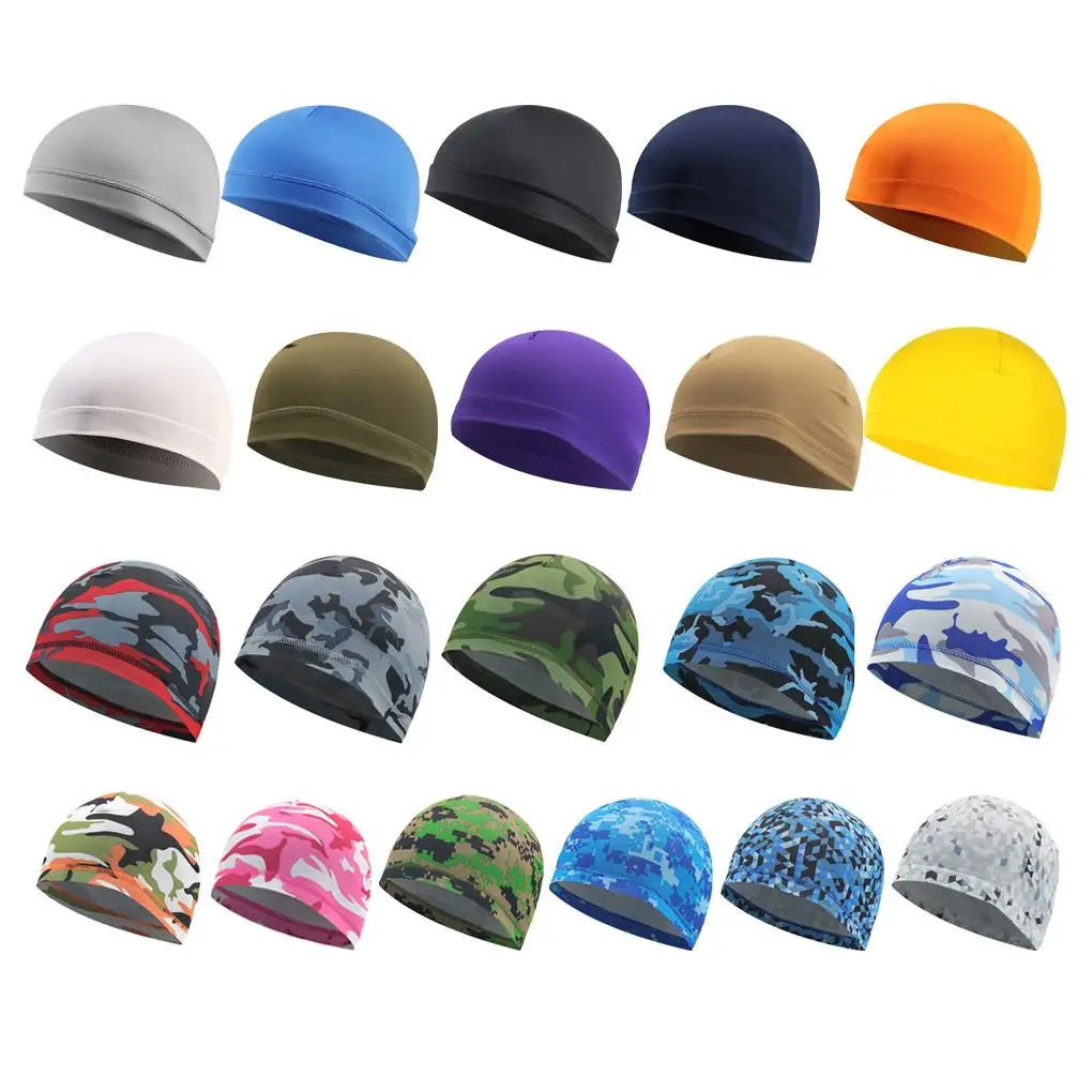 Cooling Skull Caps Hat Good Stitching Cycling Helmet Liner digital