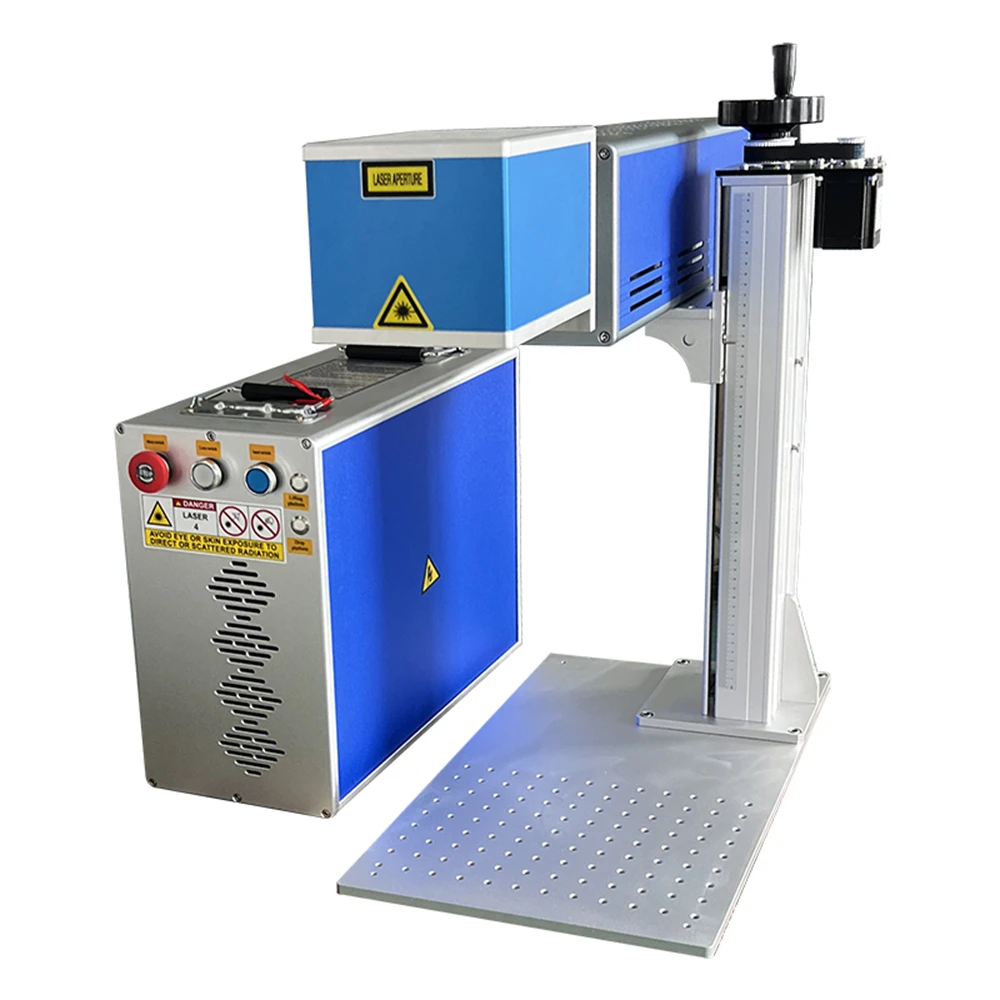 China Manufacturer Separate Type Co2 Lasermarking Machine 30w 50w Desktop Split Co2 Laser Marking Machine Price