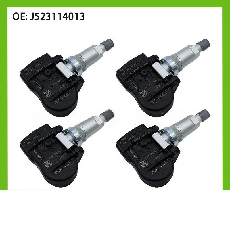 

J523114013 1/4pcs TPMS Tire Sensor for Geely Emgrand GLGS QOROS 3 5 COWIN X5 E3 Tiggo 3/3X/3xe/5/7/e GEELY Borui GE EMGRAND GL