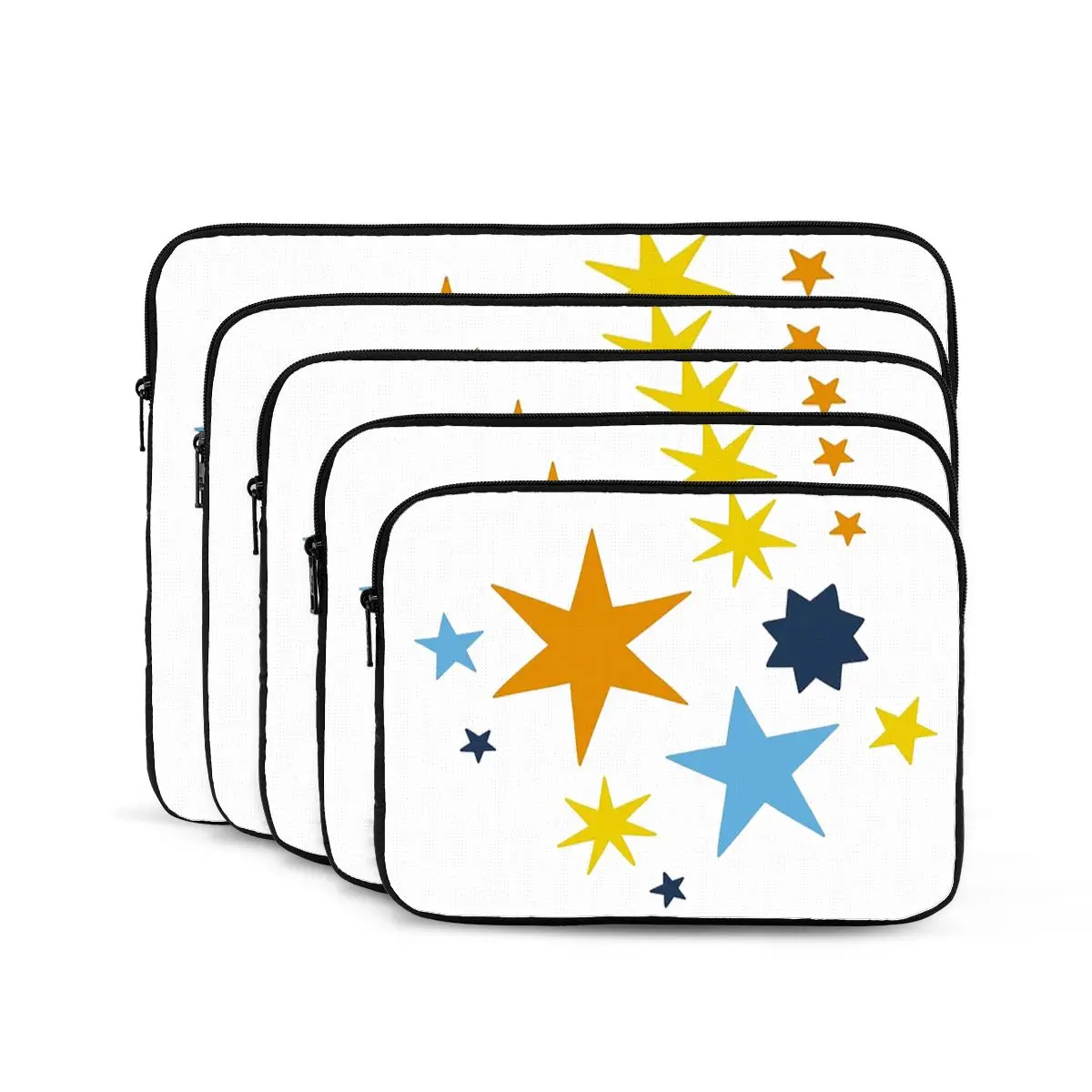 

Subtle Aroace Pride Stars Notebook Laptop Bag Case Pouch Notebook Sleeve Cover Bag Tablet Shockproof Case Bag