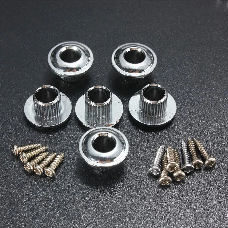 Guitar Tuning Pegs Open Machine Heads Tuners Keys Oval Button Acoustic Semi-Closed 1-3 String For Guitar  String Button Parts