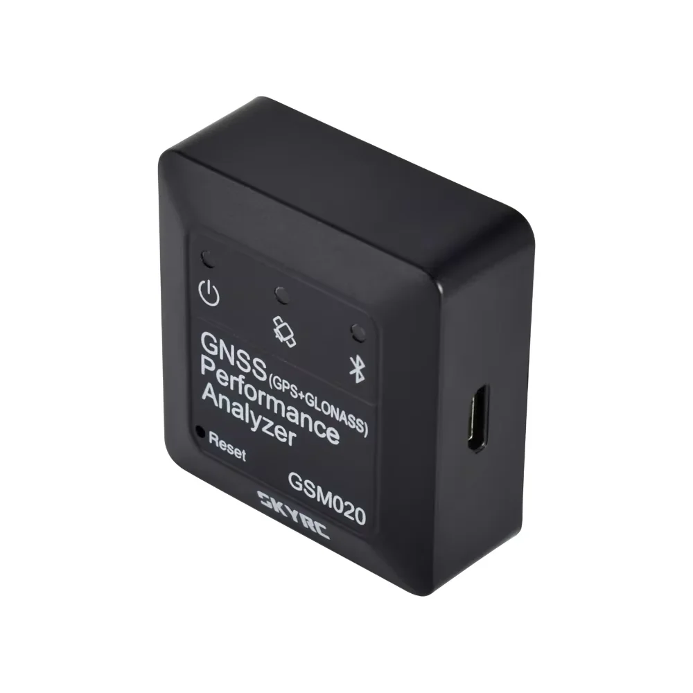 SKYRC GSM020 GNSS Performance Analyzer Power Bluetooth-compatible APP GPS Speed Meter for RC Car Helicopter FPV Drone SK-500023