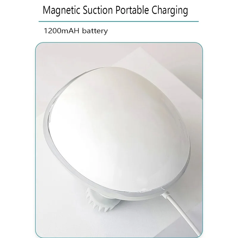 

AEF5-горячий компресс, красный свет, массажный инструмент для головы, зарядка, динамическое разминание, вибрация, водонепроницаемый инструмент для массажа кожи головы