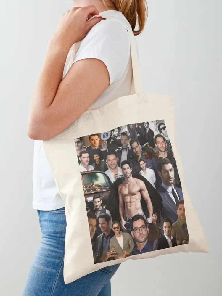 

Tom Ellis Tote Bag Women's shopping bag Women's beach bags tote bags aesthetic Women's shopper
