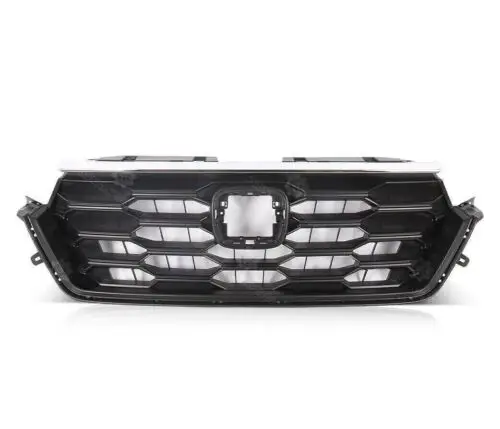 

Black Front Grille Mesh Grill Bar Vent Trim Fits For Honda CR-V CRV 2023 2024