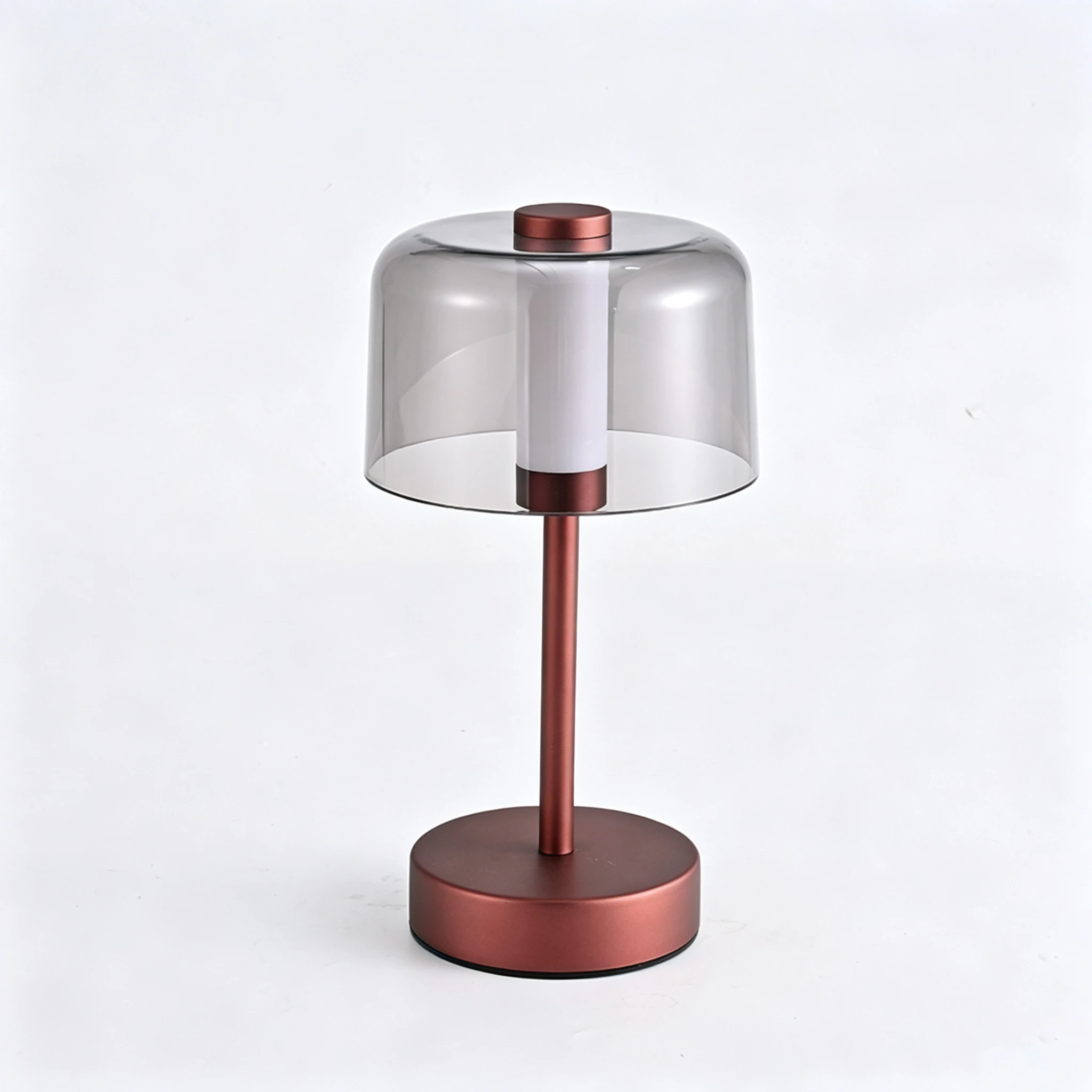 KFV Bureaulamp Luxe Transparante Lichtkap Slaapkamer LED Tafellamp Decoratie Sfeerverlichting Nachtkastje Oplaadbare Bureaulampen led tafellamp oplaadbare tafellamp led tafellamp oplaadbaar desk lamp