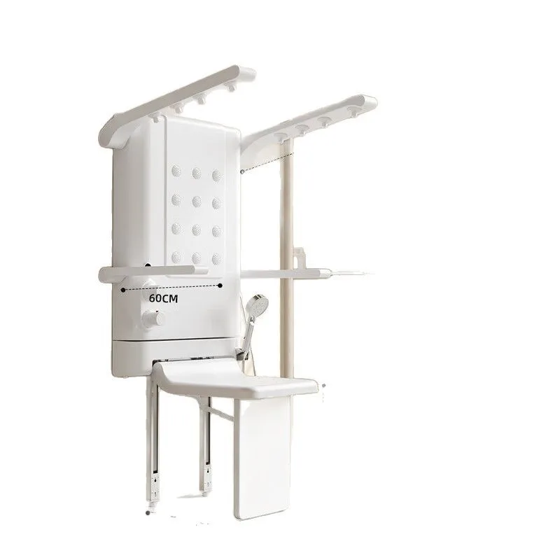 

Многофункциональный стул для душа и ванны с термостатом, настенный, складной, с подлокотниками, для пожилых людей, стул для сидения в ванне