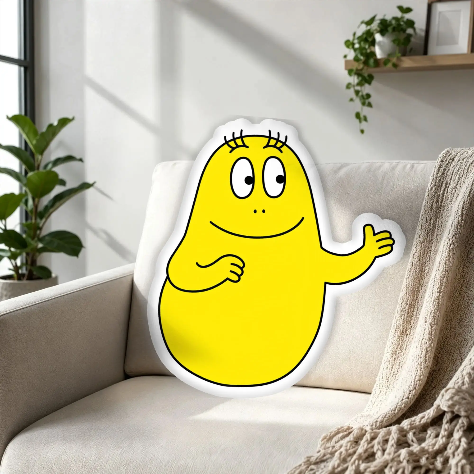 Custom Colorful B‑Barbaes Cartoon Pillow Double Sided Lovely Home Decoration Salon Personalized Plush Pillows for Living Room