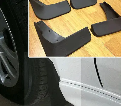 SET FIT FOR MITSUBISHI LANCER GTS EVO MUD FLAP FLAPS SPLASH GUARD MUDGUARD