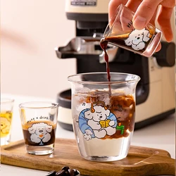 Soju Cup Slightly Drunk Cartoon Cute Dog Pattern 50ml Sake Cup Home Party Party Party Spirit Cup