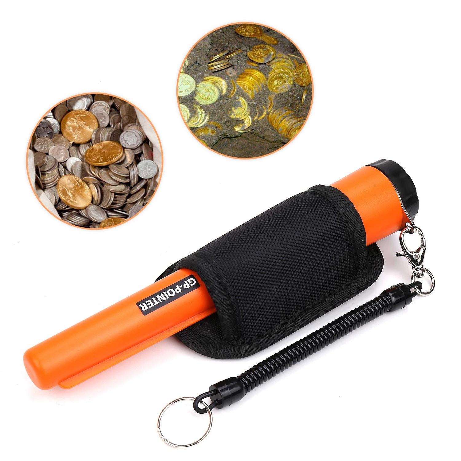 

Professional Metal Detector pointer pinpoint Waterproof Handheld Metal Detector for Metal Coin Gold
