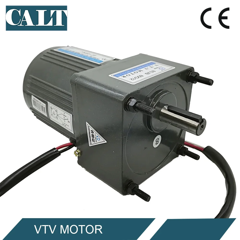 Original genuine vtv AC gear motor YN80-25 YN80-30 with gear box can be equipped with control panel