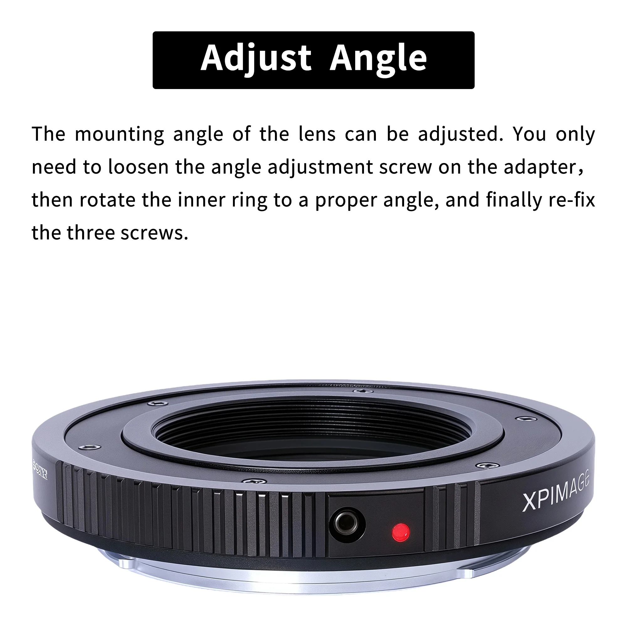 XPIMAGE Lens Mount Adapter Ring for L39 LTM Leica Thread Mount Lenses to Canon EOS R RF Mount Cameras R5 R6 R8