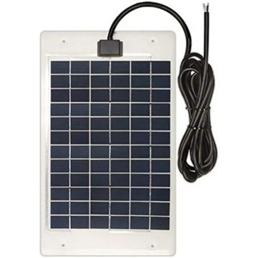 

24 Volt 10 Watt Polycrystalline Solar Panel for Automotive Marine RV OffGrid Commercial Industrial Residential Battery Charging