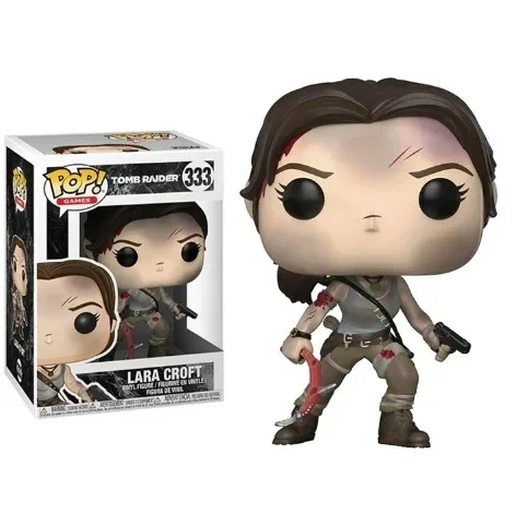 Funko Pop Games Lara Croft 168 # Tombe Raider Lara Croft 333 # Vinyl Figuur Collectie Poppen Kerstcadeaus Collectie Cadeau Speelgoed
