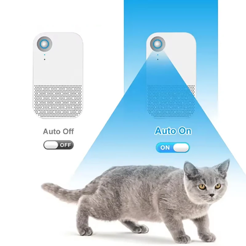 

Smart Plastic Pet Deodorizer Cat Odor Purifier Air Purifier Litter Box Toilet Home Air Cleaner Negative Ion Ozone Deodorization