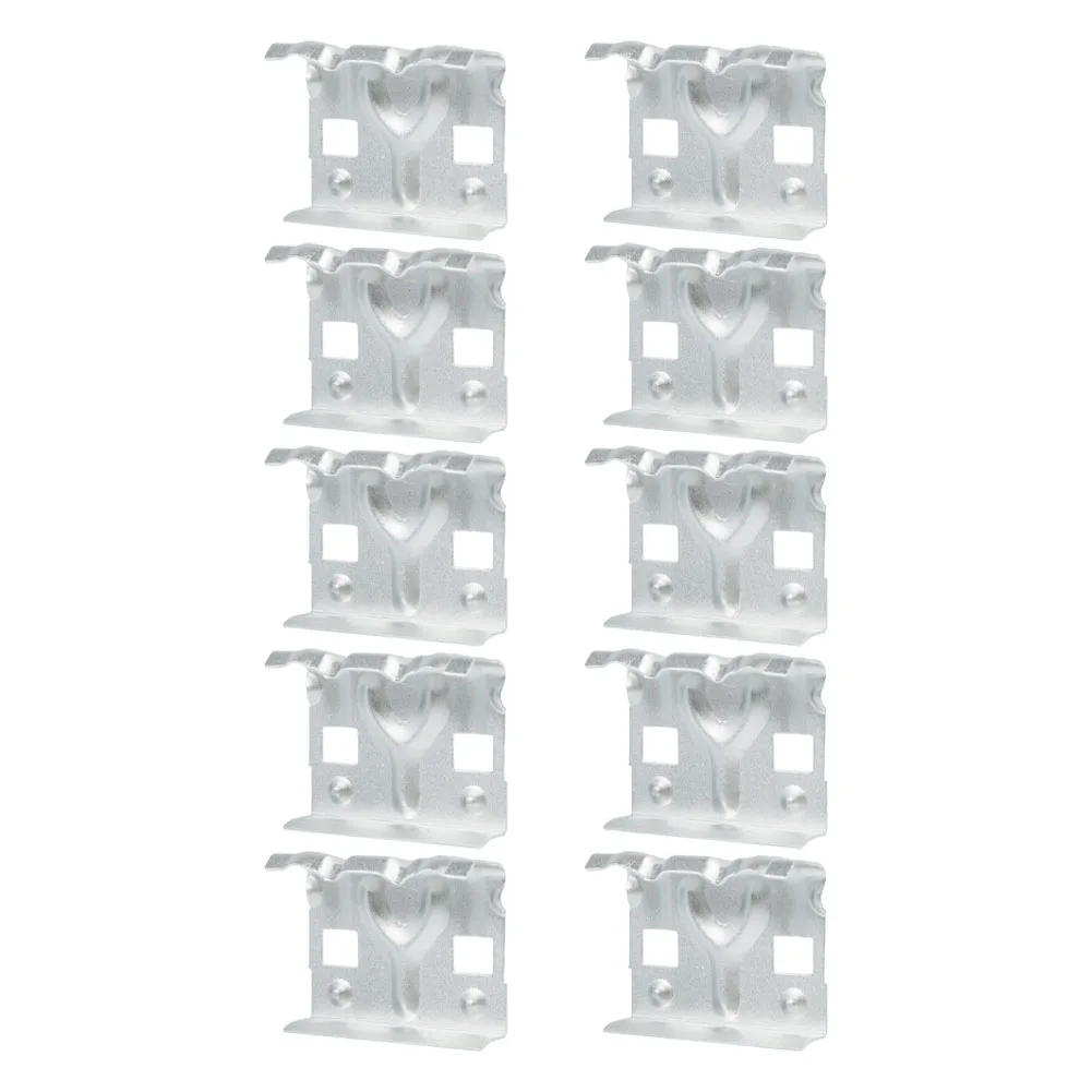 10Pcs Solar Panel Water Drain Clip Sludge Removal Clip Cleaning Clips PV Module For 30/35 Mm Solar Panel Draining