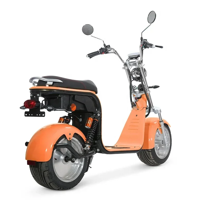 Venta al por mayor motocicleta eléctrica barata de 1500W 2000W para adultos con rueda de aleación de 10 "pulgadas