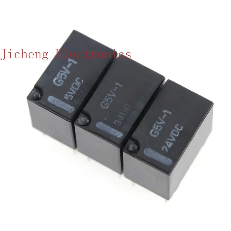 10PCS Relay G5V-1-5VDC G5V-1-12VDC G5V-1-24VDC DC 3V 12V 24V