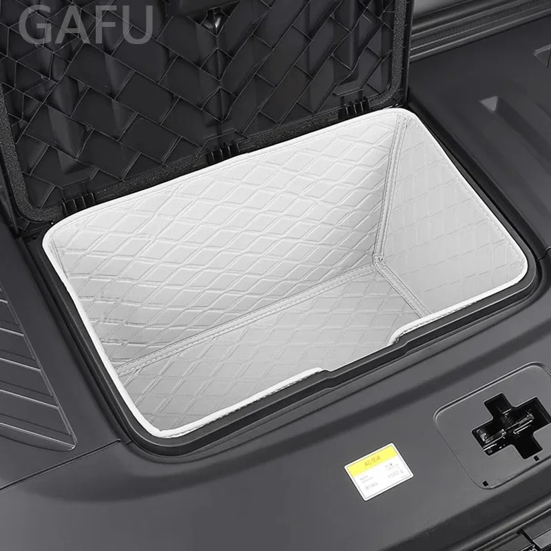 

For Voyah Dreamer 2022-2025 EV Car Front Spare Box Padding Machine Cover Storage Box Trunk Lower Cushion Interior Modification
