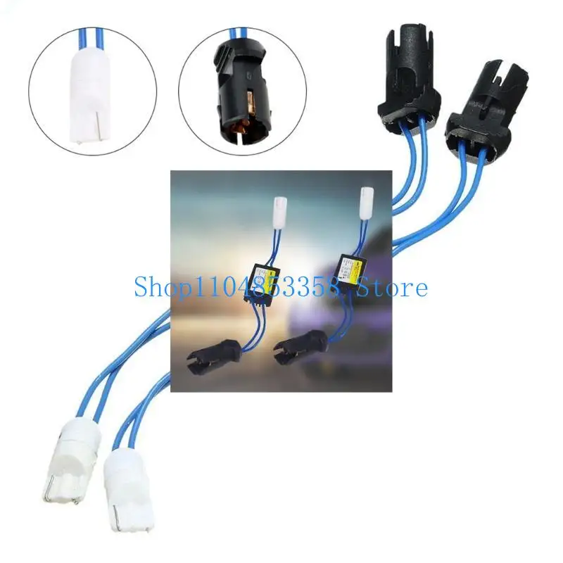 652F LED Car Light Troubleshooting Tool Improve LED Functionality Eliminators Malfunctions Prevent Circuit Damage T10 W5W 194