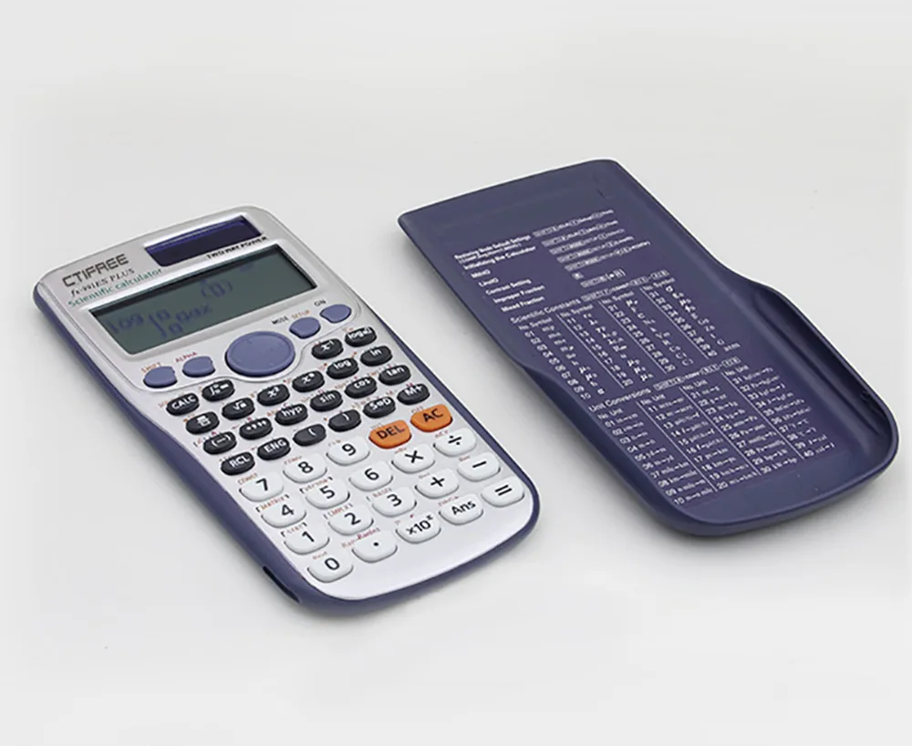 Calculator for 991ES-PLUS Original Scientific Calculator 417 Functions For High School University Students Office Coin Battery