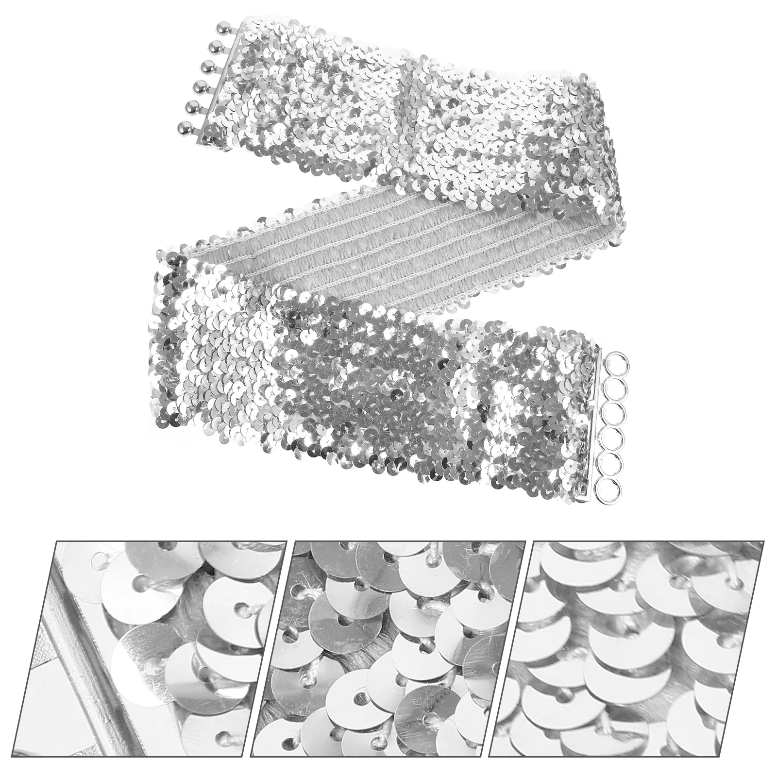 الترتر تمتد الخصر حزام الخصر بريق مطاطا بسط حزام ملابس للنساء خمر حزام السرج أحزمة سباركلي