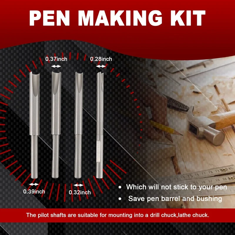 ABXF-13 шт. бочка для ручки с втулками для ручки, набор триммеров для мельниц, 7 мм, 8 мм, 3/8 дюйма, 10 мм, режущие валы для деревообрабатывающего набора ручек