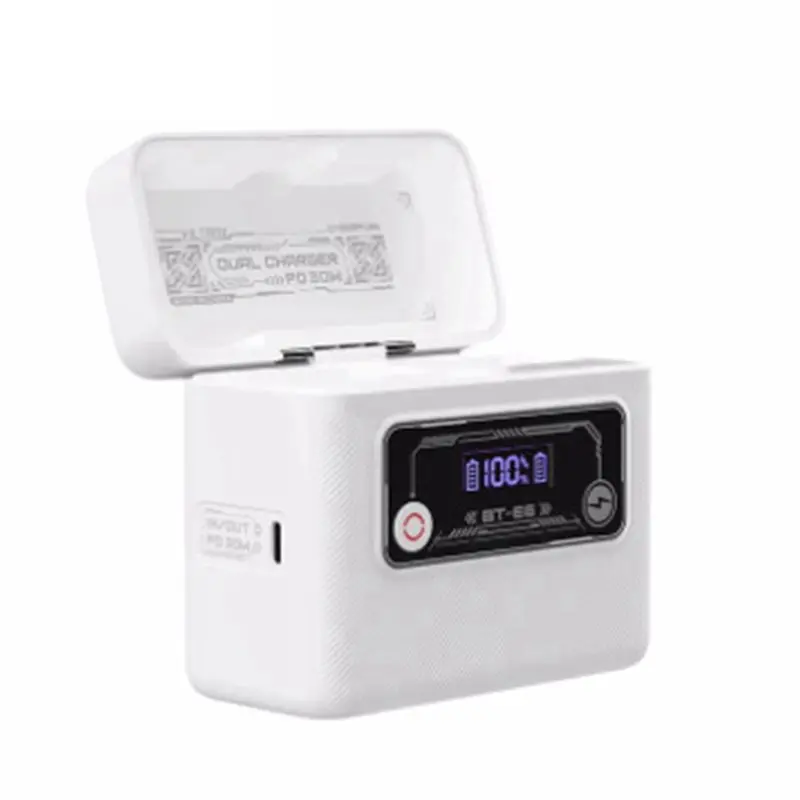 【STABLE QUALITY】VILTROX Portable Power Bank Box For Canon LP-E6 Camera Battery Charging Case 30W Bi-Directional Fast Cha