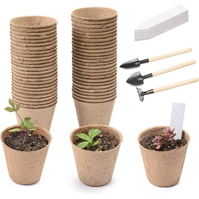 

Seed Starter Pots Garden Germination Nursery Pot Set Seed Starting Pot Flower Plant Container For Succulents Seedlings Planting