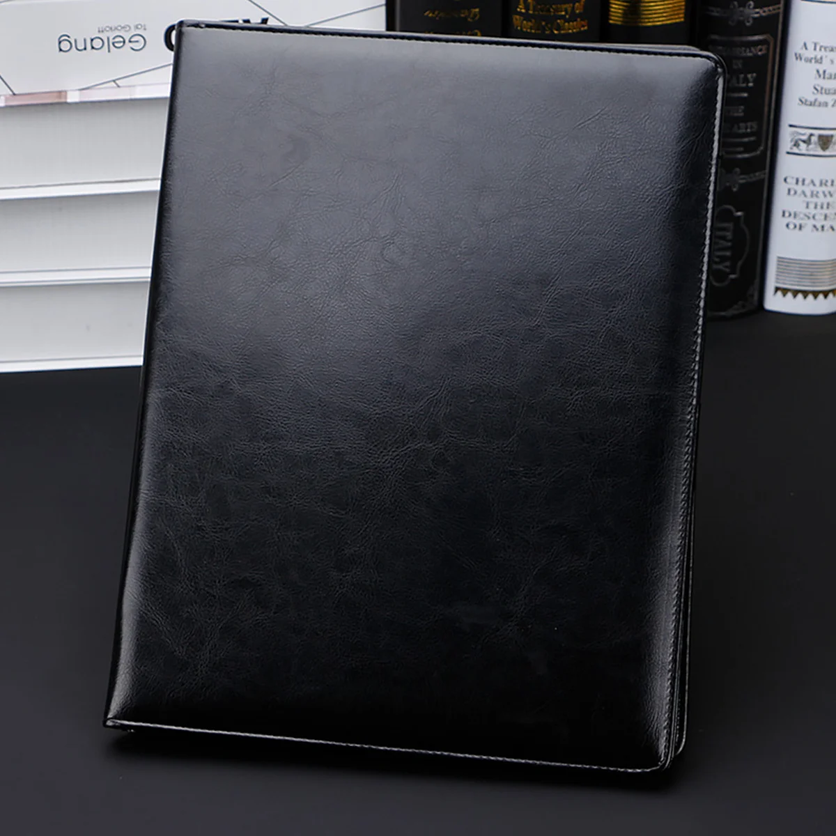 1Pcs High-Quality Document Folder Waterproof Oil Resistant Office File Organizer A4 Portable Document Holder
