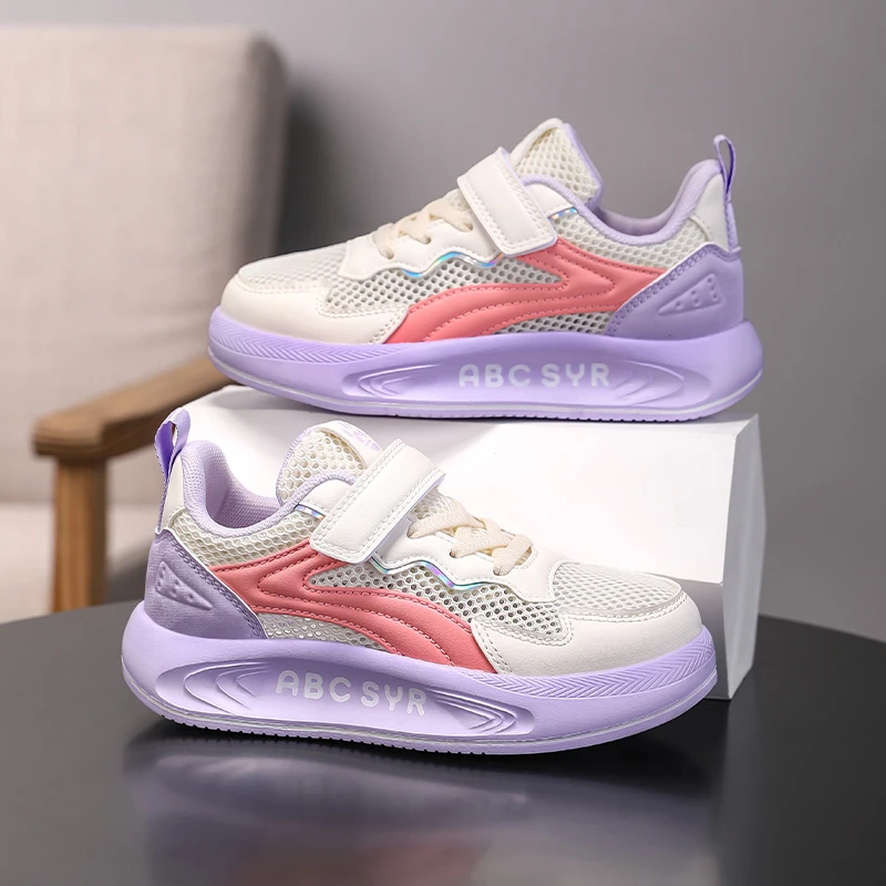 

Children Board Shoes Easy To Put on Take Off Soft Mesh Non Slip Comfortable Outdoor Walking Casual Sneakers for Children