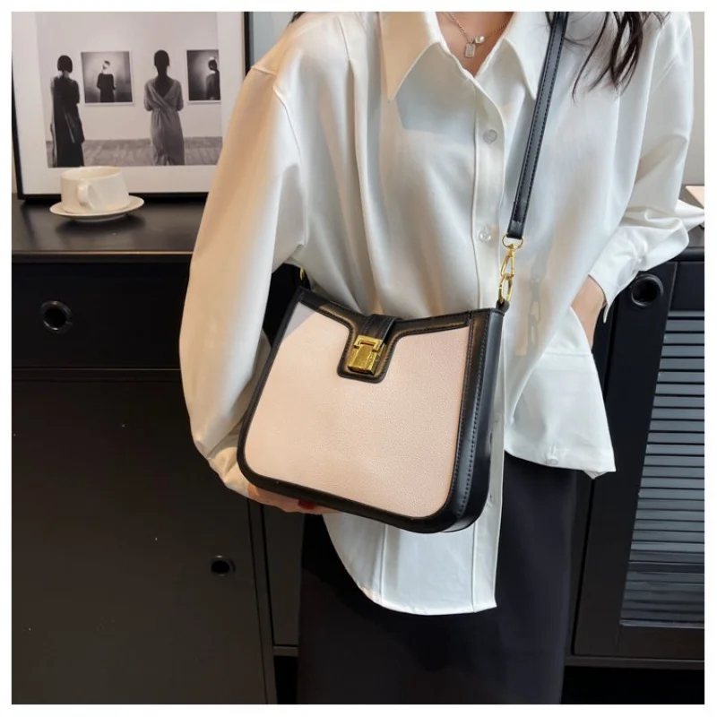 

Минималистичная сумка через плечо из холщового материала, модная мягкая сумка через плечо с внутренним карманом на молнии