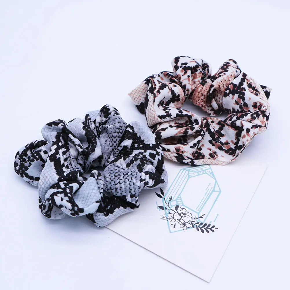 

3 Pcs Cloth Hair Ring Elastic Ropes Girl Ties Fiber Bands Headgear Accessories Ponytail Holders