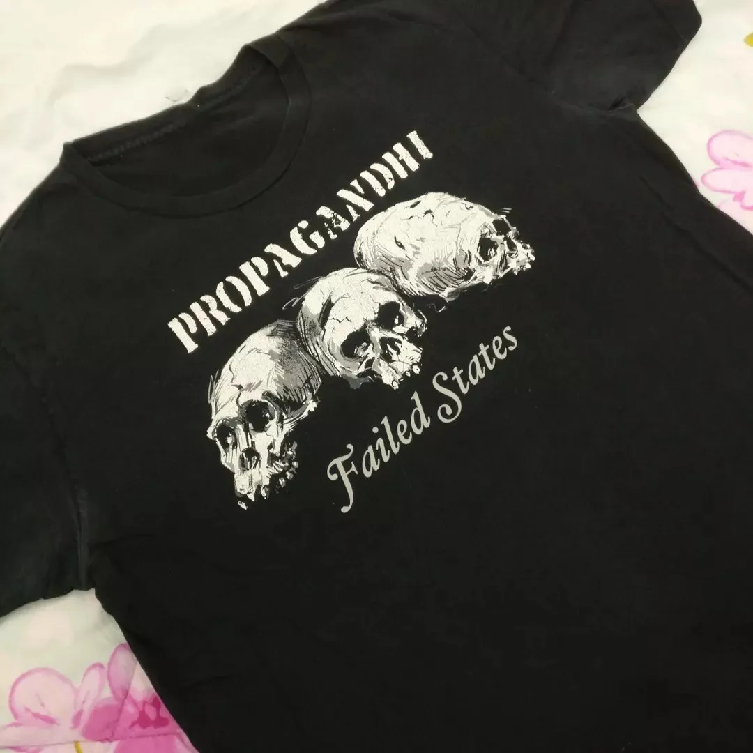 

Propagandhi Band Black T-Shirt Cotton Full Size Unisex S-5XL