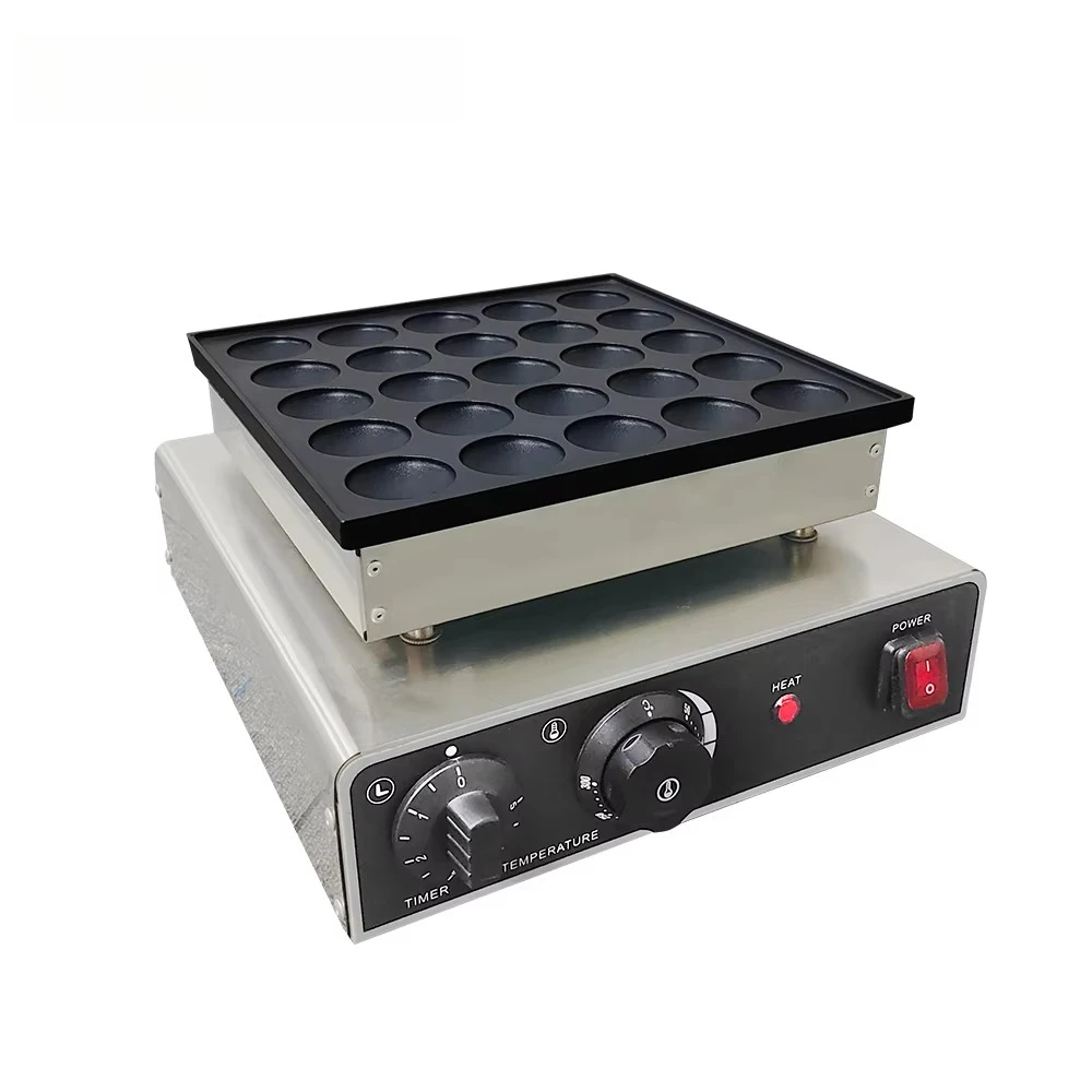 25 Holes Muffin Machine Electric Dutch Mini Pancake Waffle Machine