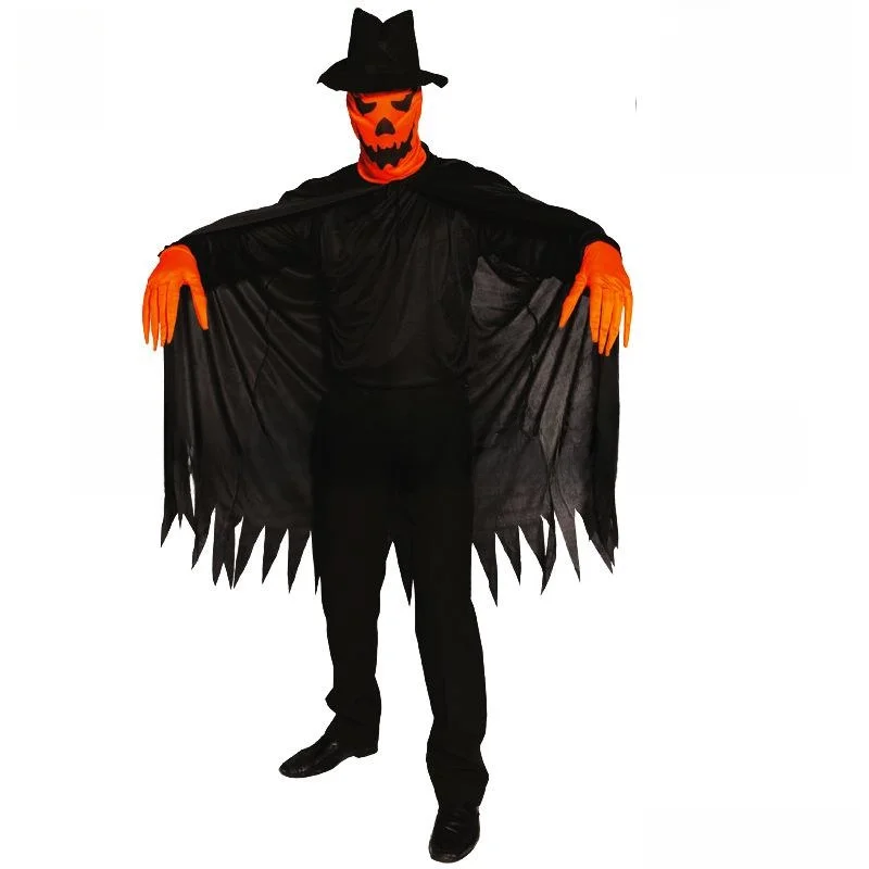 

Взрослый Хэллоуин Ролевая игра Костюм тыквы Маскарад Пар Реквизит для выступления на сцене Тыквенный костюм Женский этнический сценический костюм