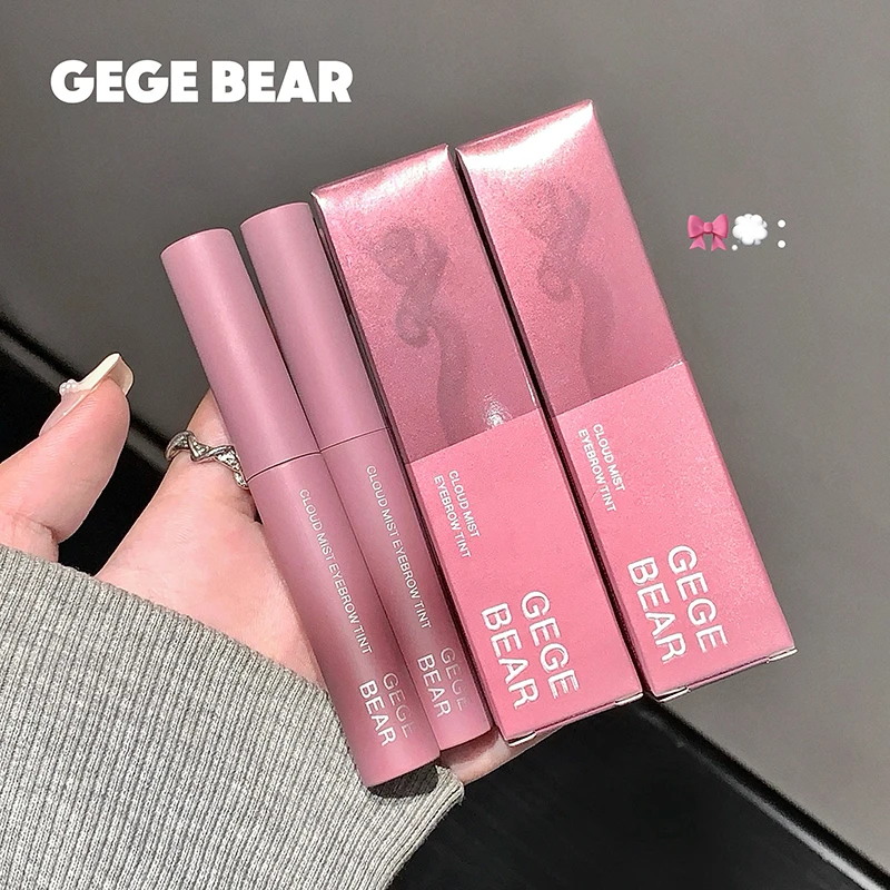 Gege Bear Langdurige 24H Cloudy Mist Wenkbrauwgel - Waterdicht Transpiratie Veegvast Natuurlijk Student Grensoverschrijdend