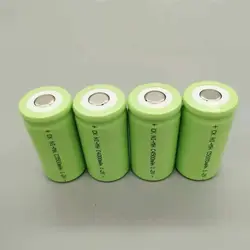 2pcs/lot Nickel Hydrogen No.2 High Capacity C4000 4500 Rechargeable Battery 1.2V