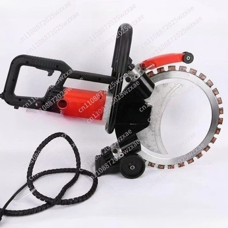 6400W water  electricity installation wall slotting  wall cutting machine concrete cement stone cutting machine 410mm saw blade