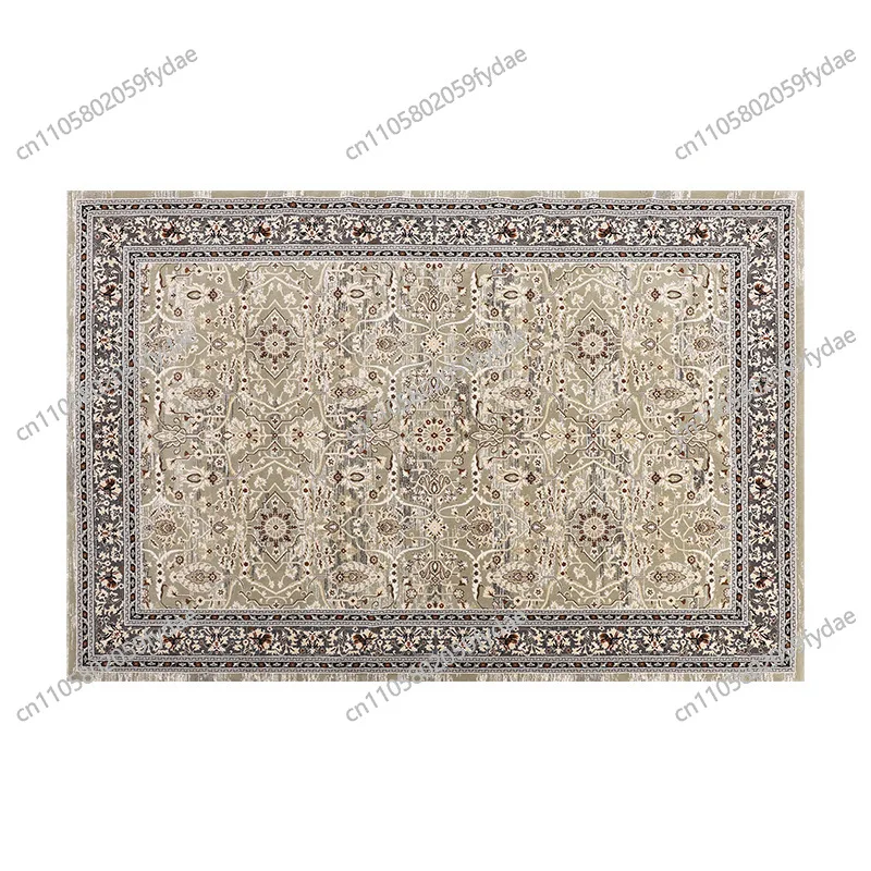 Retro Persian carpet living room thickened wear-resistant carpet coffee table blanket study bedroom carpet non-slip