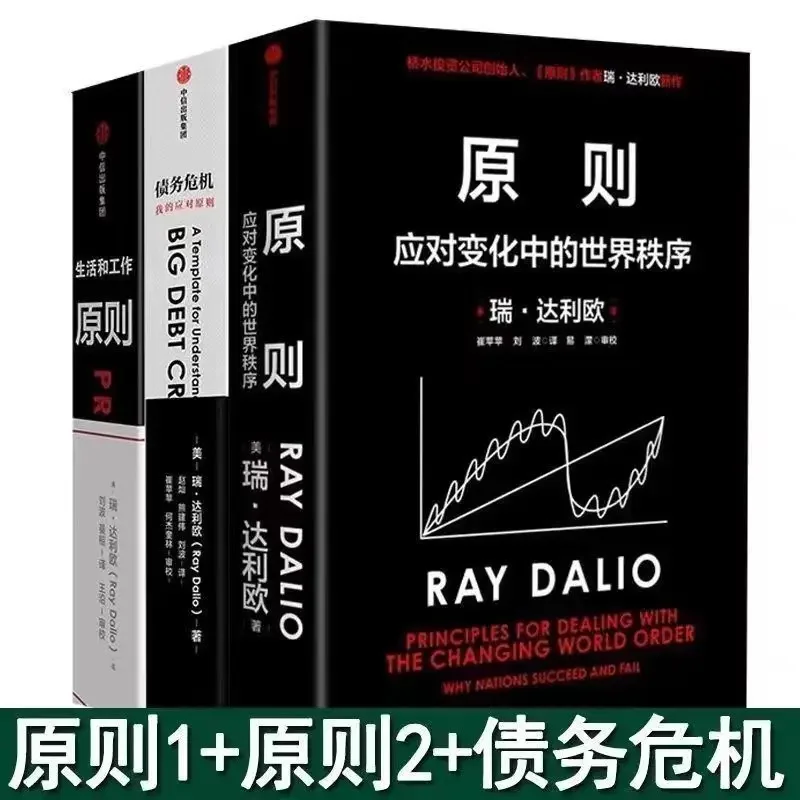 3つのボリュームの完全なセット、カット、期間の原則、1、2コピー、変更世界、経済的なノートブック