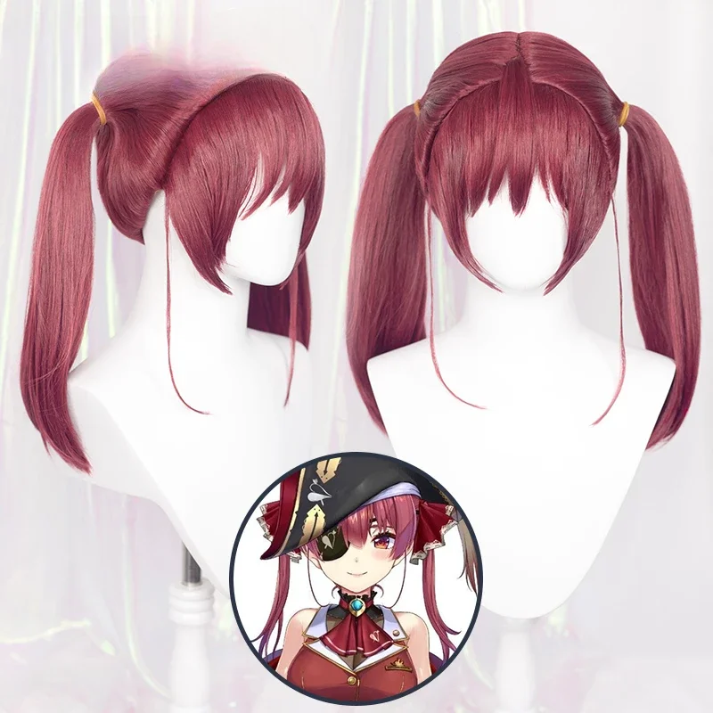 IN STOCK Houshou Marine Cosplay Costume Hololive Cosplay DokiDoki-R Hololive Marine Women Cosplay Costume Marine Wig Christmas